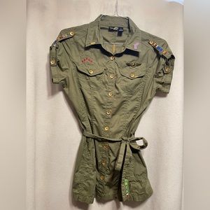 Girls military dress